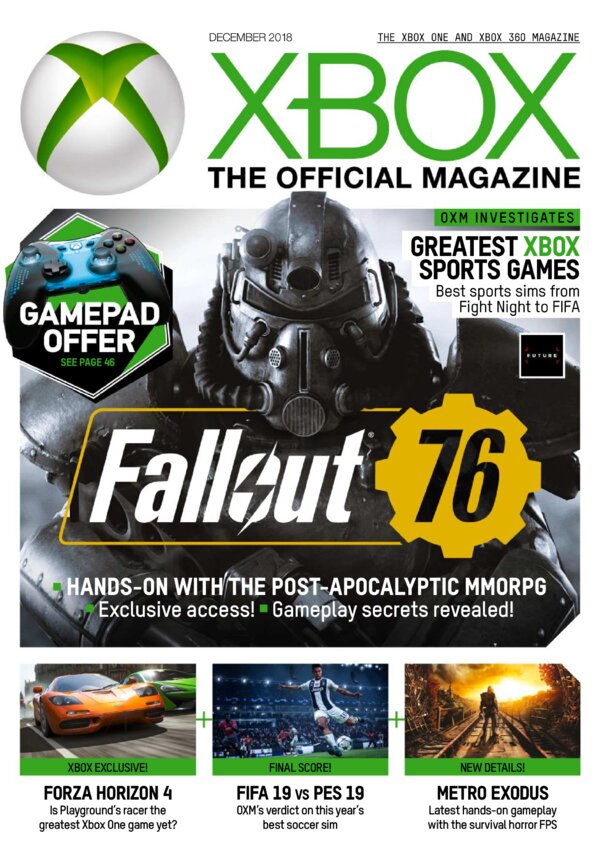 Official Xbox Magazine (220) 2018 12 USA cover